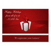 Corporate Christmas Greeting Cards card